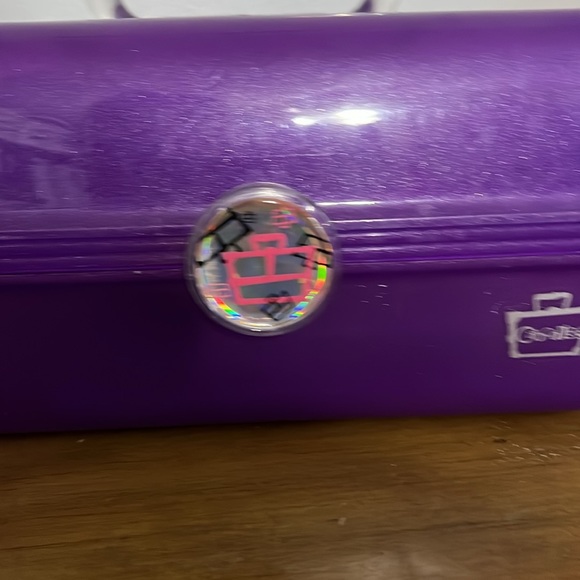 Vintage Purple Glitter Caboodle Travel Case 2622 - Picture 2 of 8